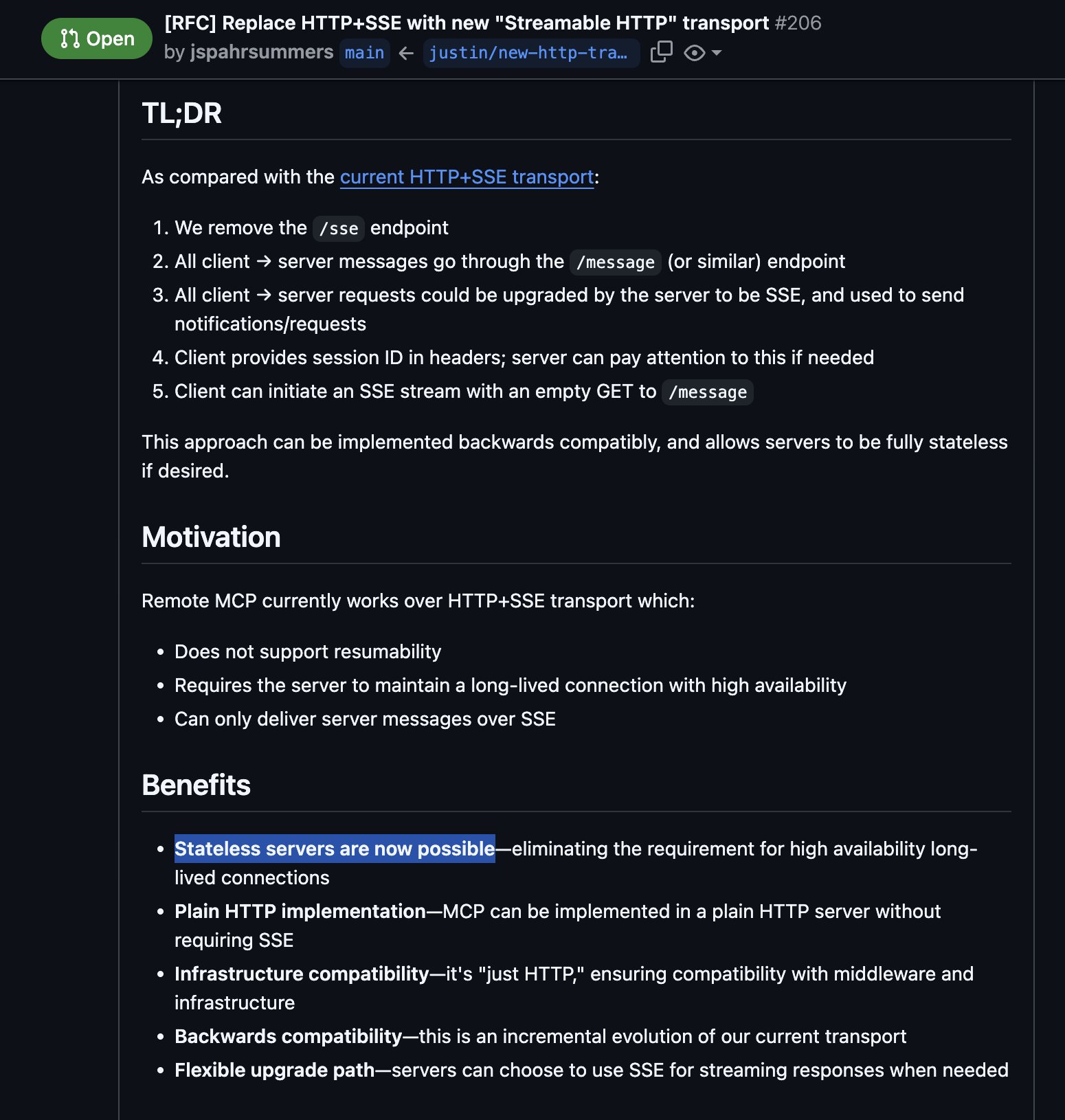 MCP Responds Quickly to User Feedback