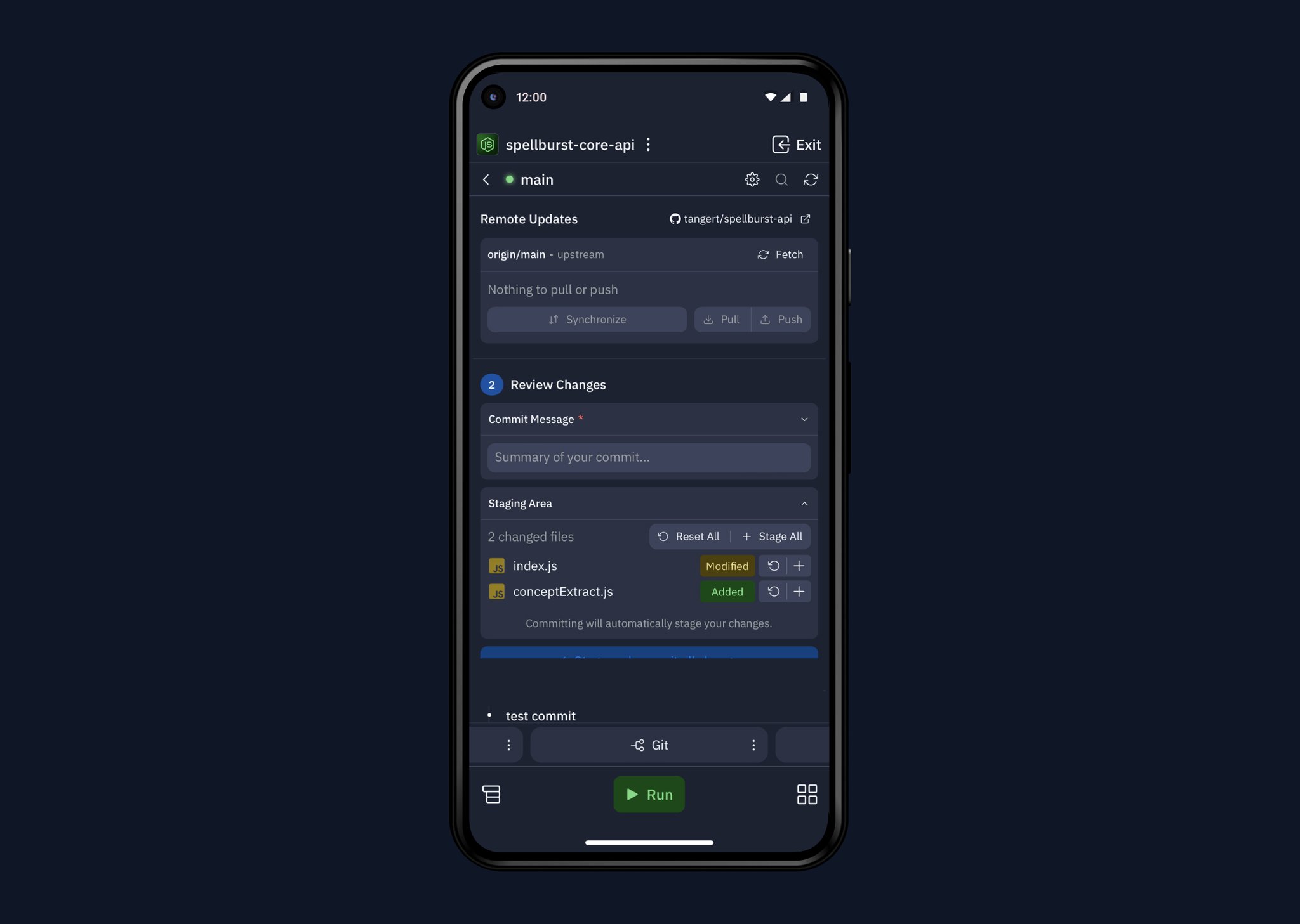 Git Pane Design: Mobile-First Approach for Desktop and Mobile