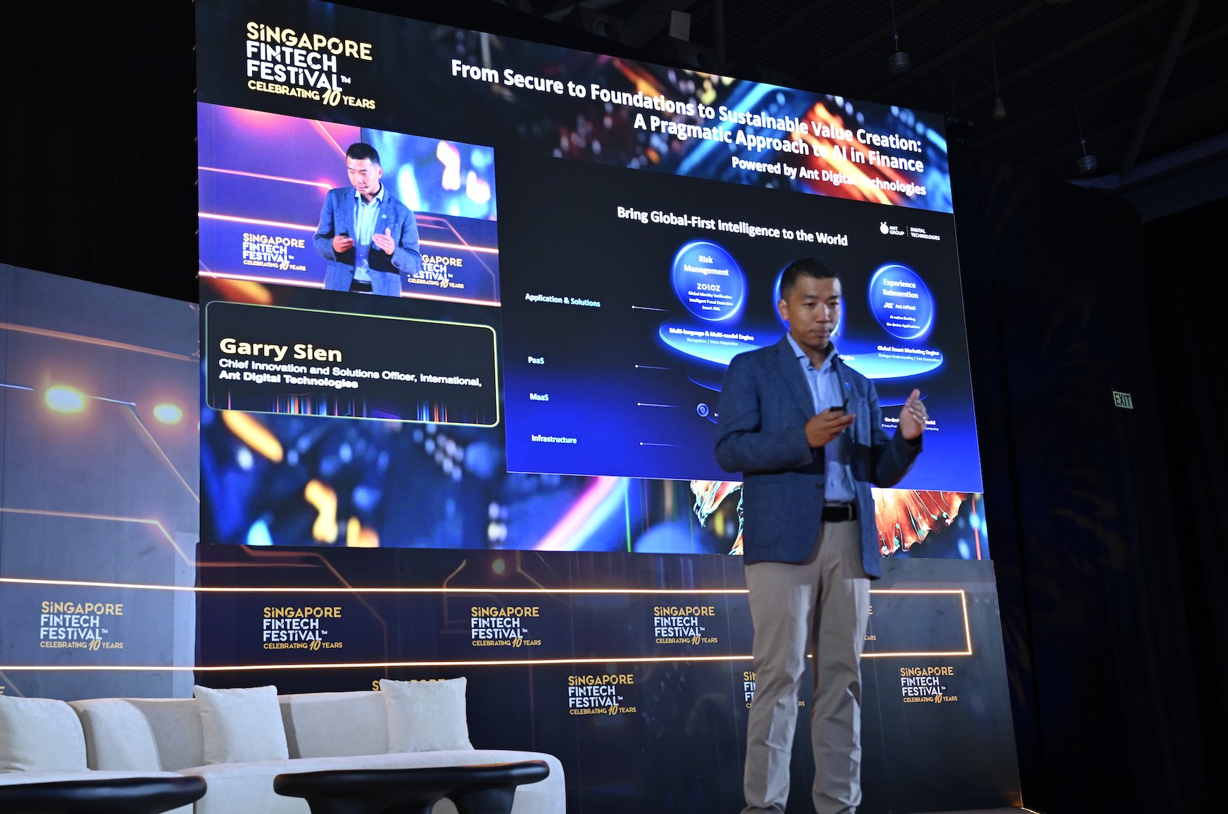 Ant Digital Technologies shows stunning financial AI at Singapore FinTech Festival