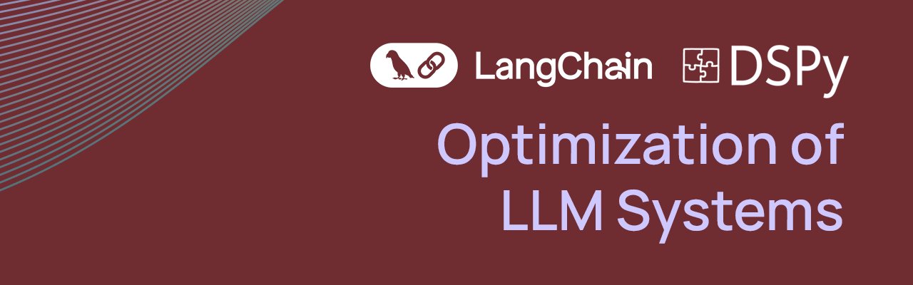 Optimizing LLM Systems with DSPy and LangChain