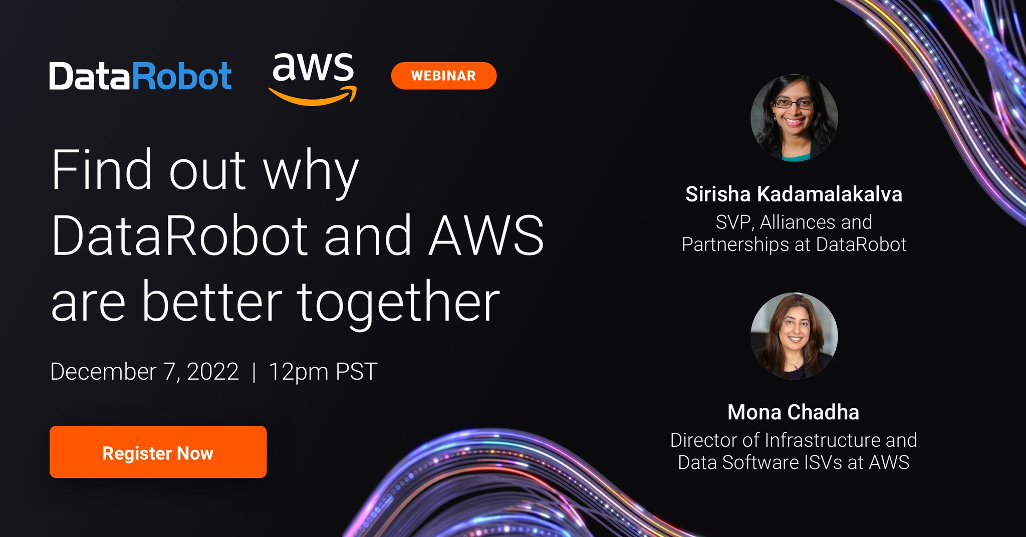 DataRobot AWS Webinar Real-World AI Use Cases Production