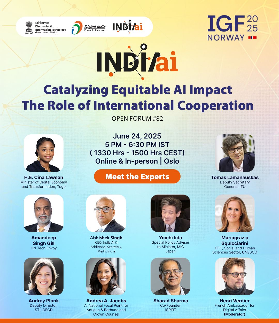 International cooperation shapes inclusive equitable development-oriented AI