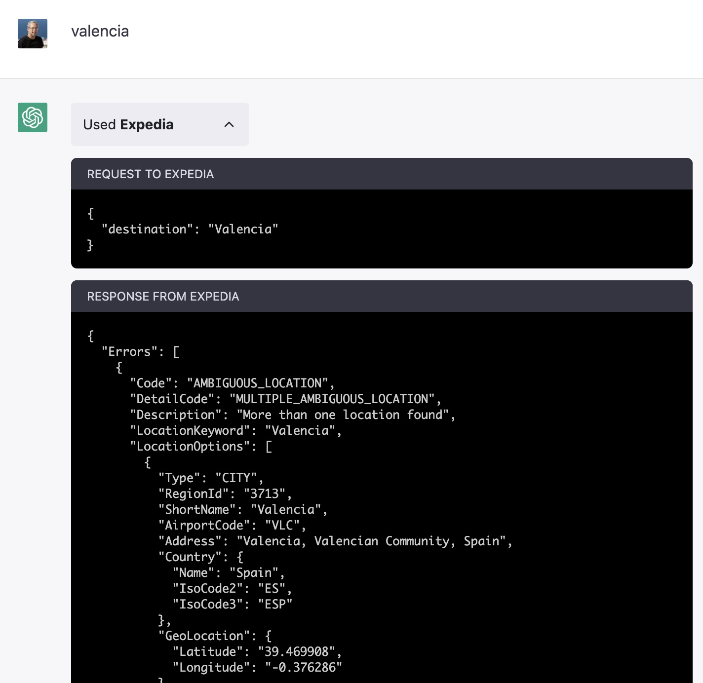 ChatGPT Plugin Geolocation Confirmation Issue Analysis