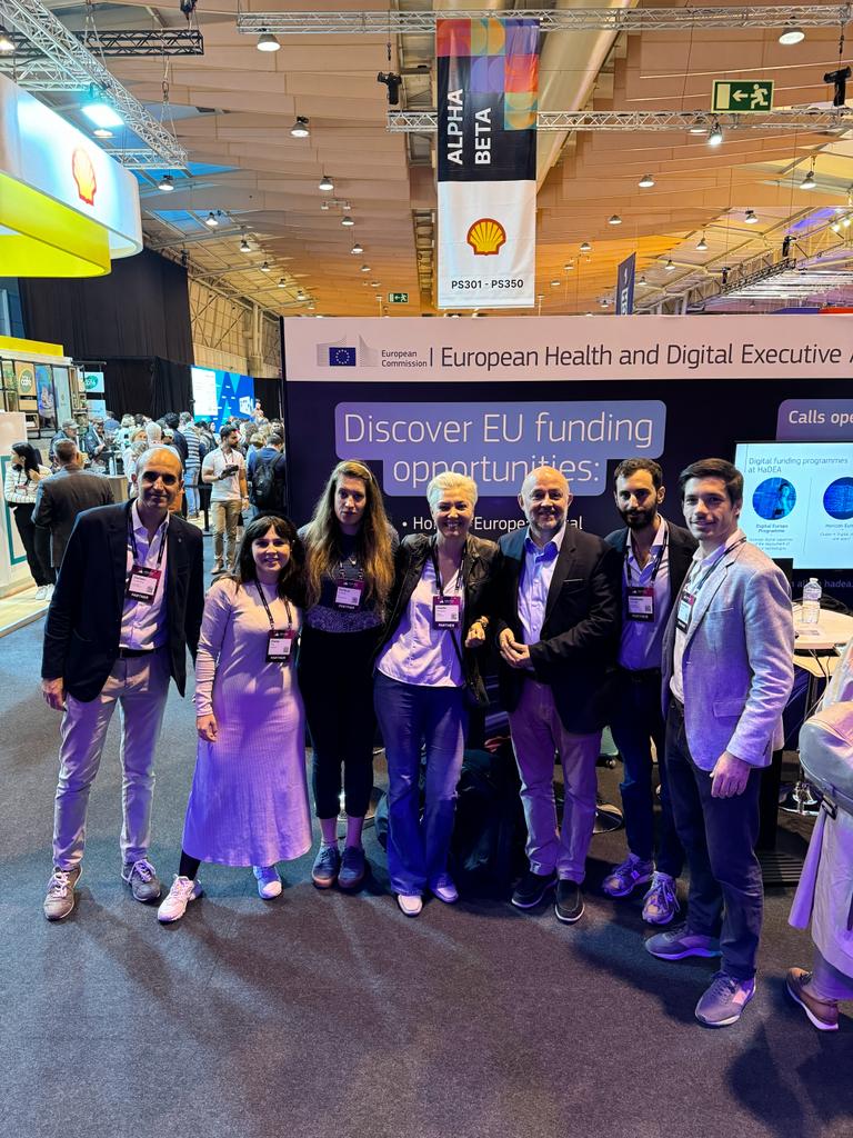 Digital EU team showcases innovation at WebSummit 2023