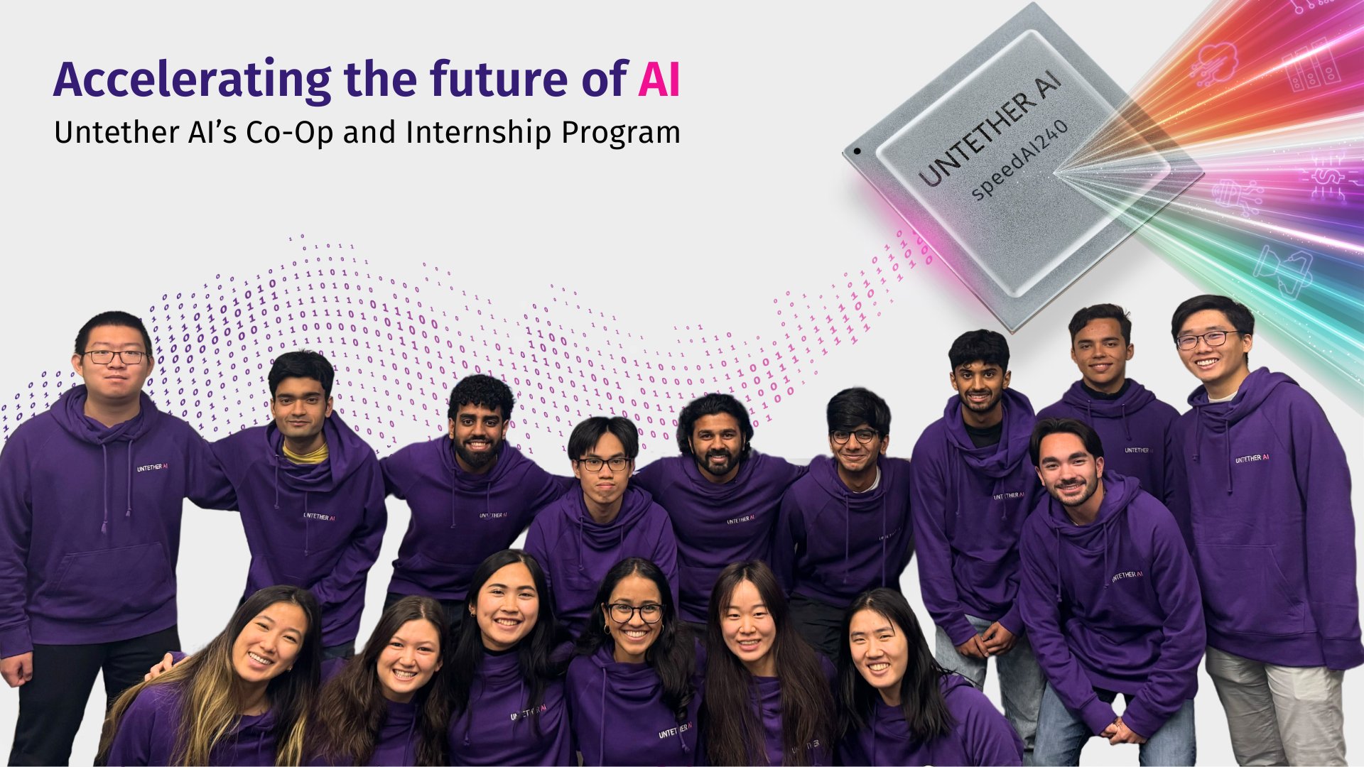 Untether AI Welcomes Fall Co-op Students from UofT and UWaterloo