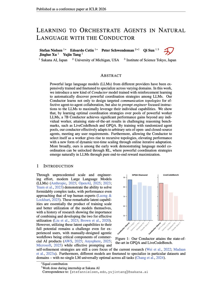 AI Conductor Model Uses RL to Automate Prompt Engineering