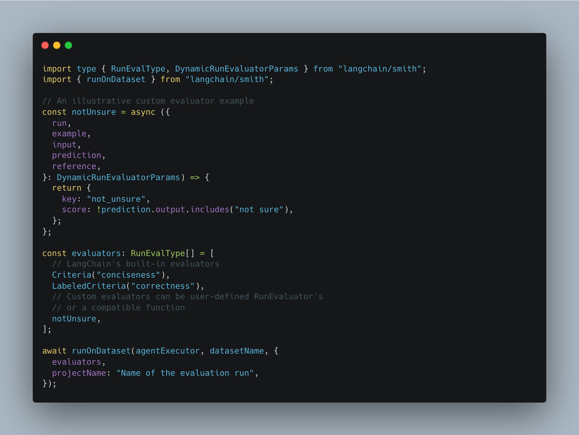 LangSmith Tracing and Evaluation Tools Now Available for TypeScript