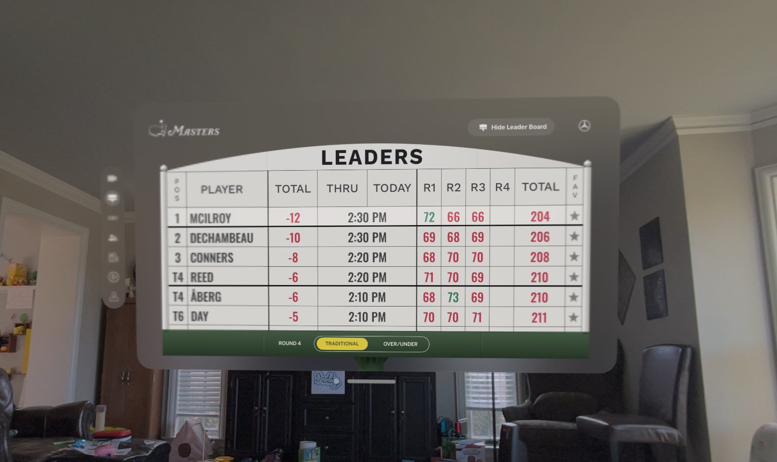 Apple Vision Pro App for The Masters Showcases AR Innovation