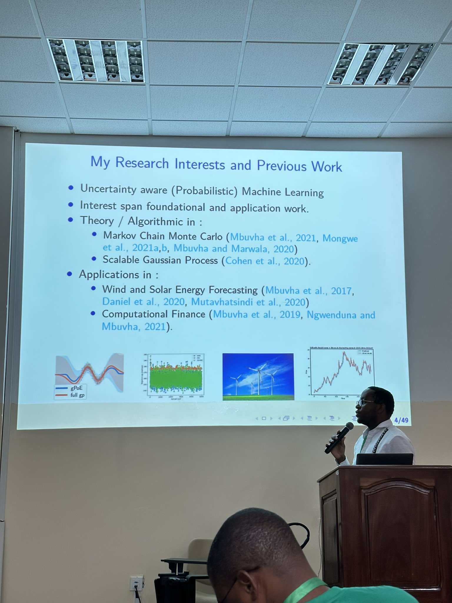Probabilistic Machine Learning for Climate Science Explored