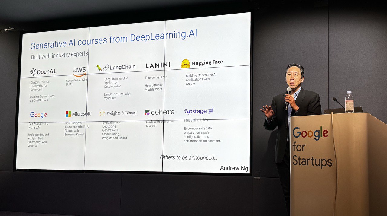Upstage Featured in Andrew Ng’s LLM Pretraining Course