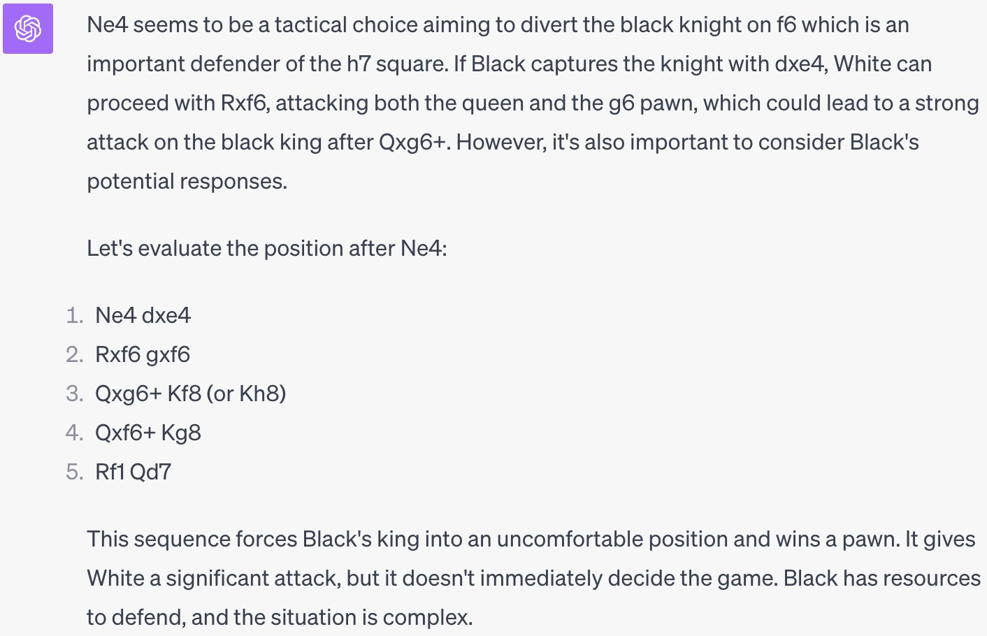 GPT-4V Chess Analysis Fails: Critical Errors in Move Validation