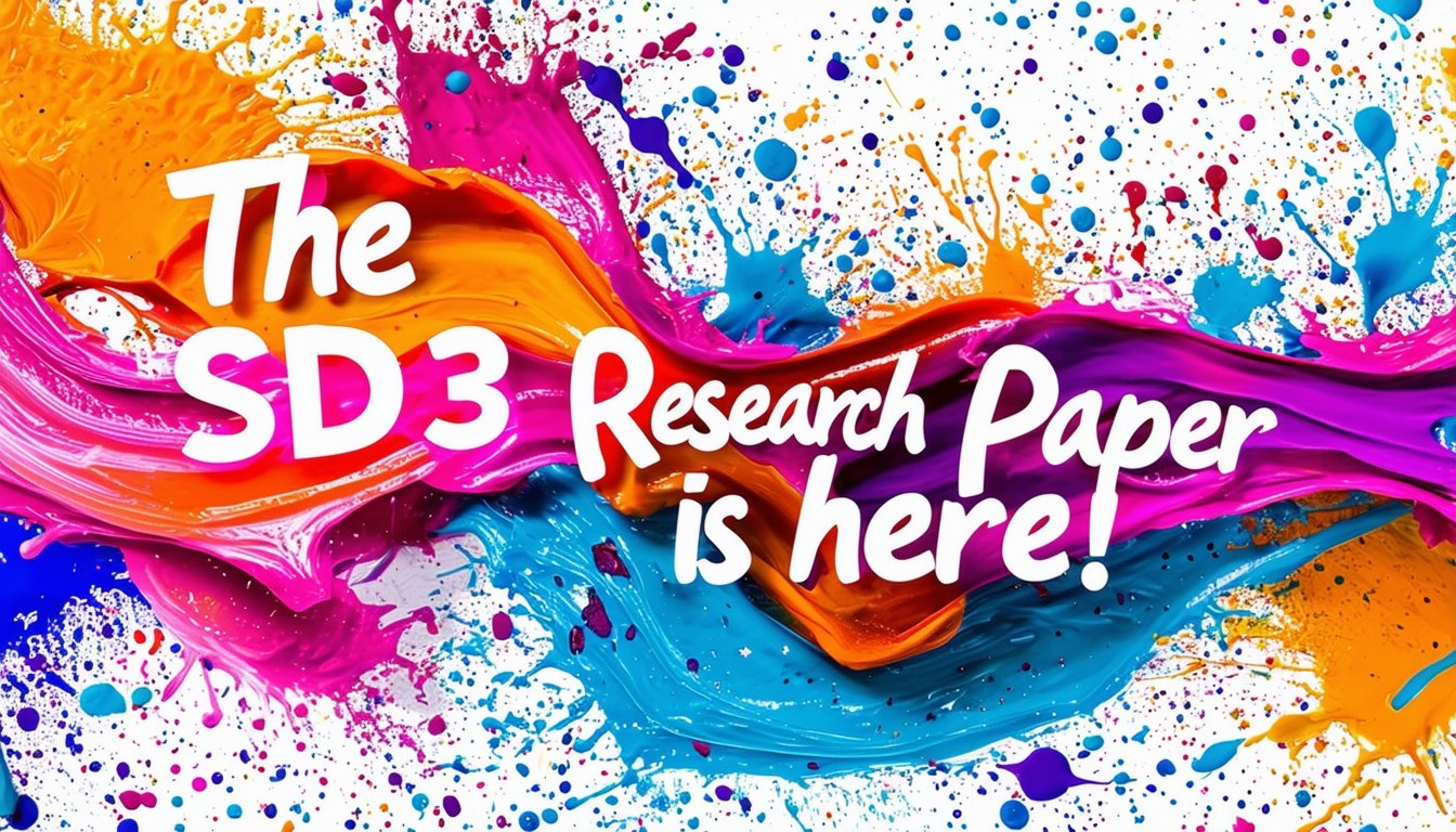 Stable Diffusion 3 Research Paper Released