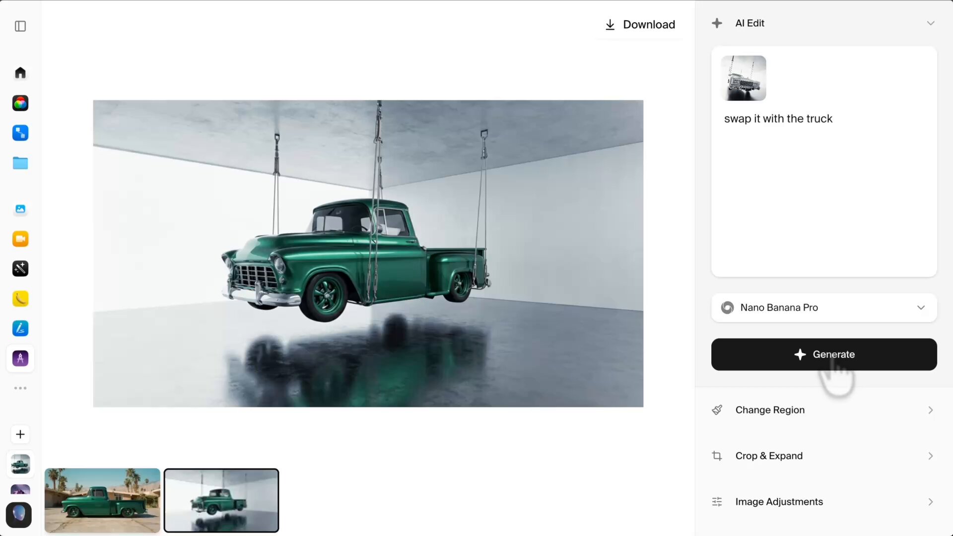 Krea Edit: AI-Powered Image Editing with Regional Control