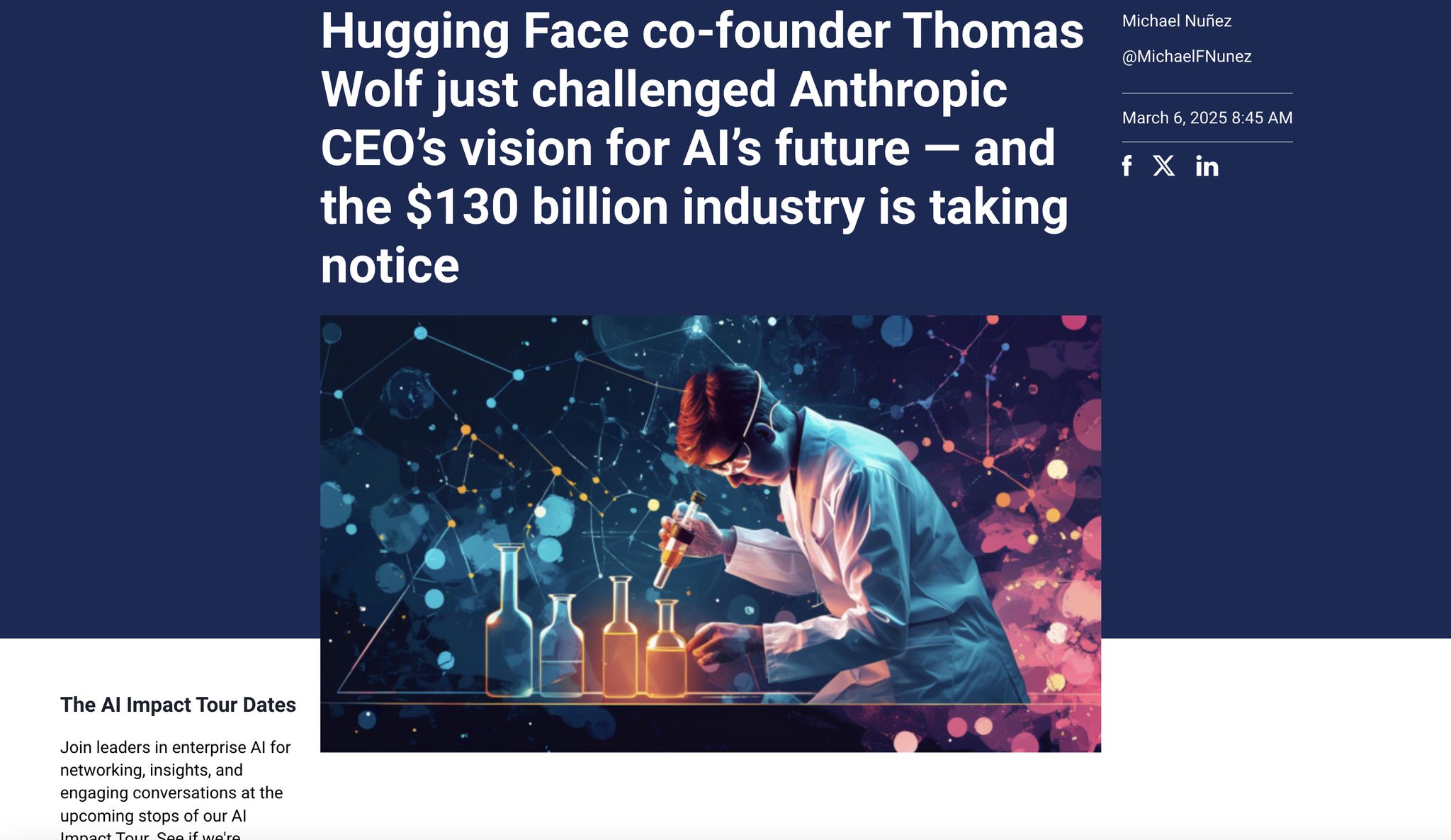 Hugging Face Founder Challenges Anthropic CEO on AI Future