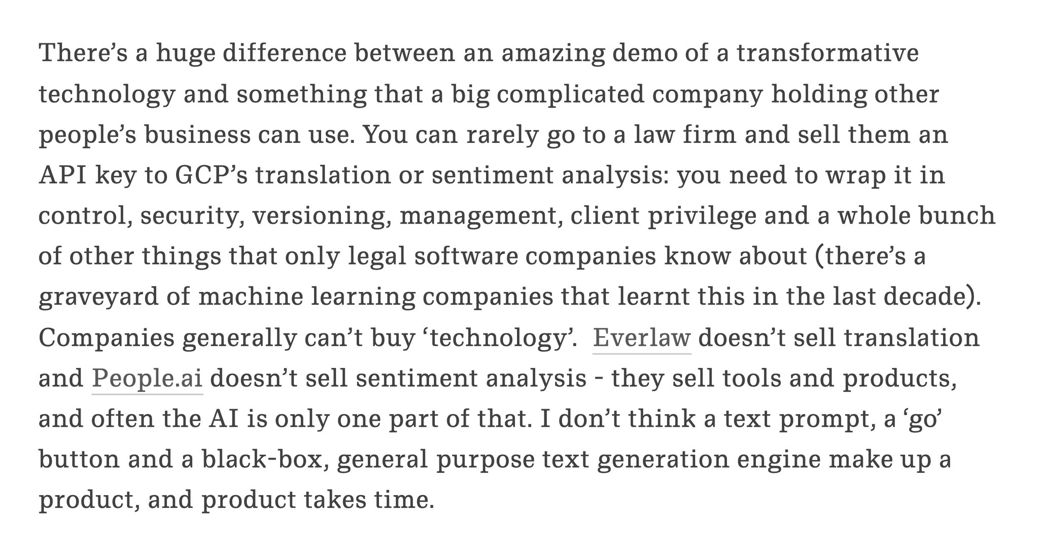 Demos vs Products: Why AI Models Need Enterprise Implementation