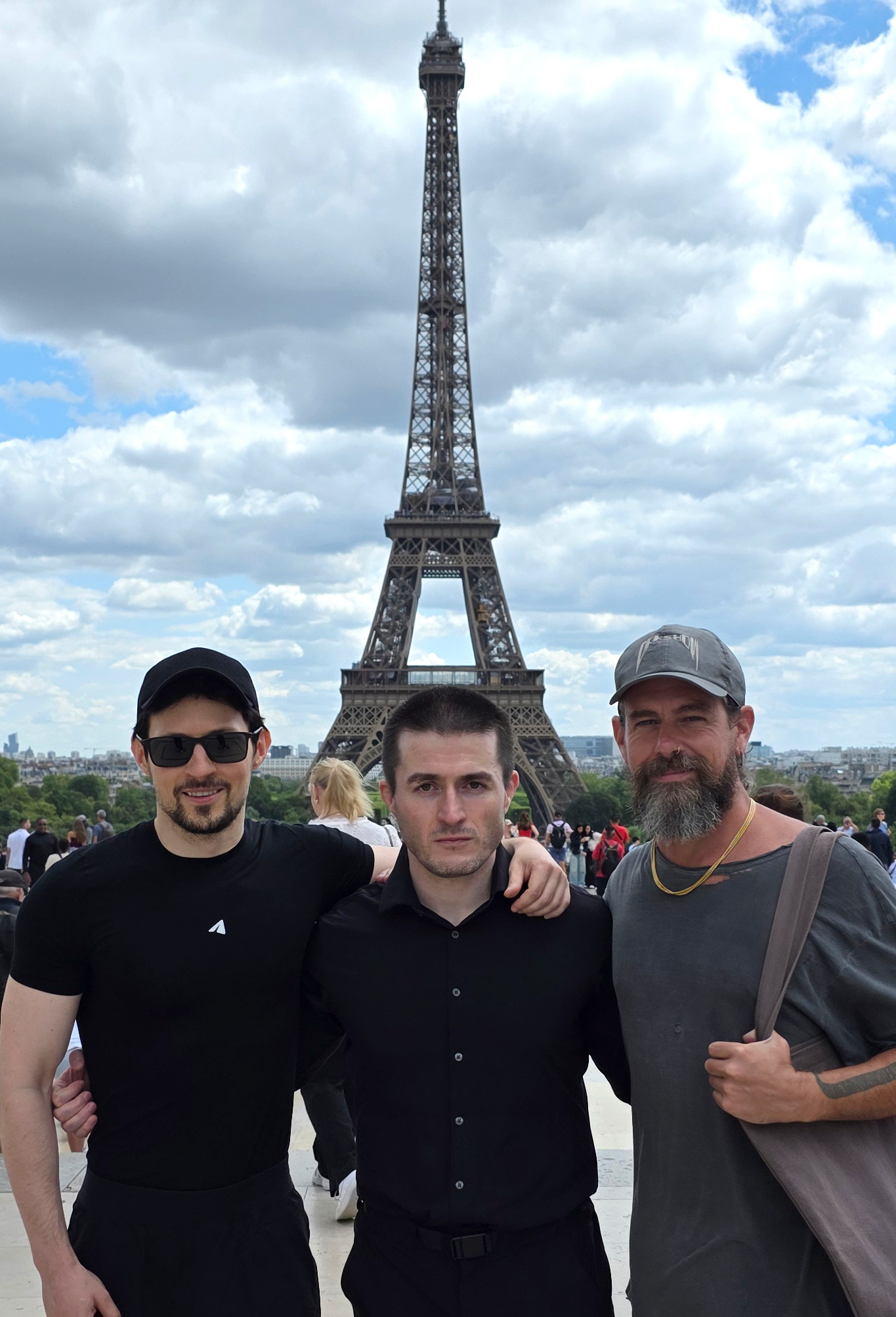 Unexpected Paris Encounters with Durov and Jack