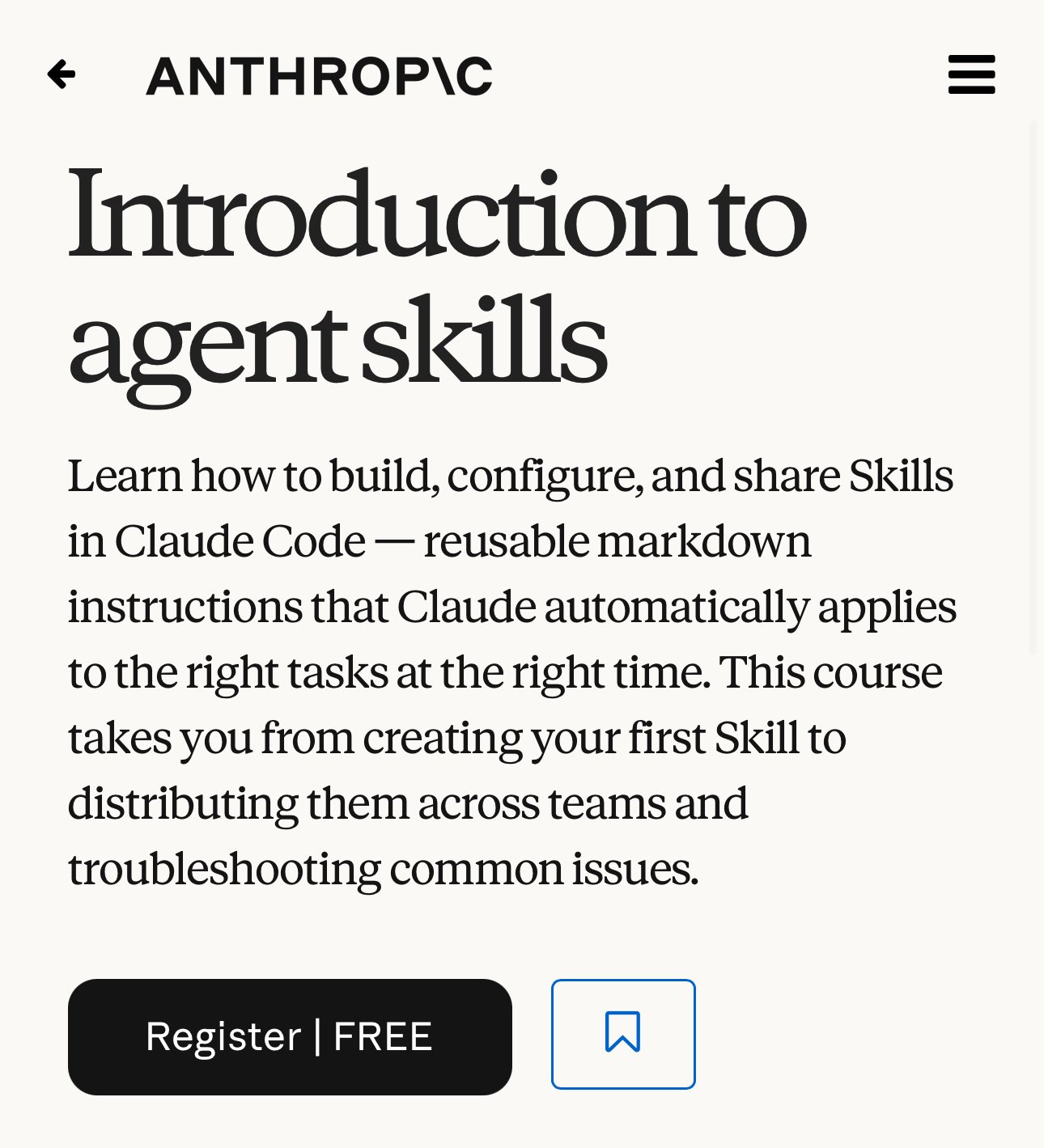 Introduction to Claude Agent Skills and Reusable Instructions