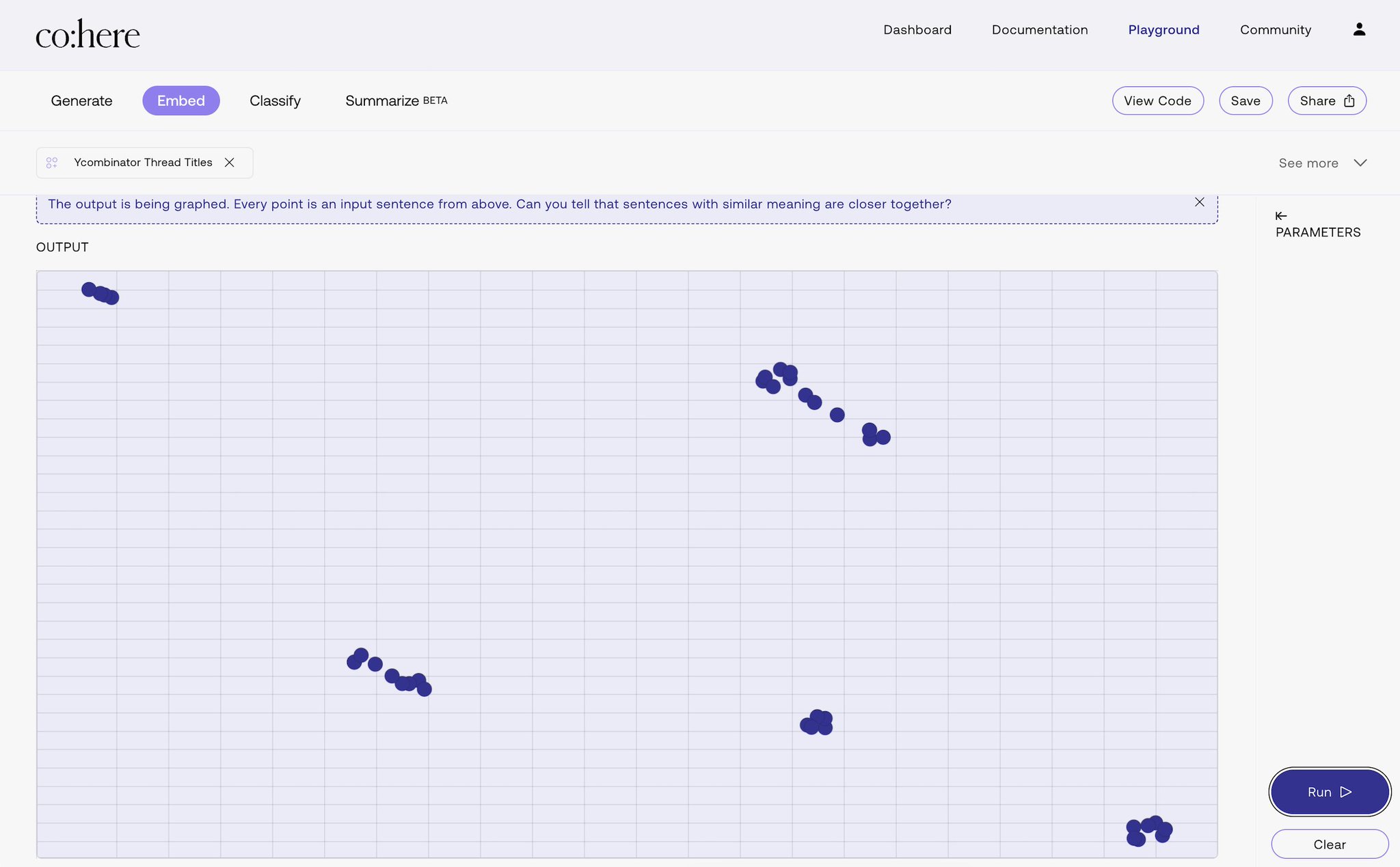 Visualizing Embeddings for Semantic Search Understanding
