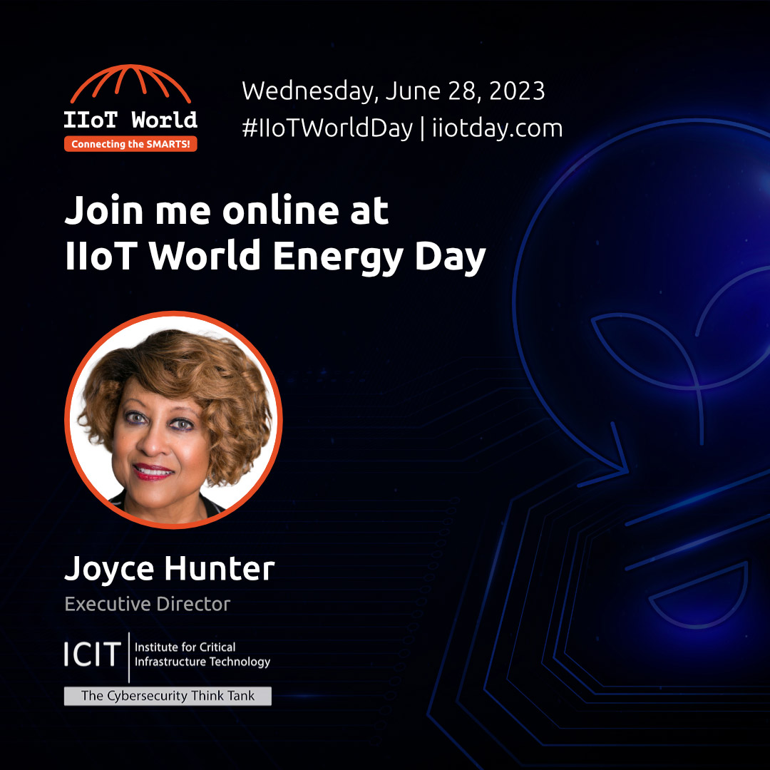 Joyce Hunter Shares Energy Technology Expertise at IIoT World Day