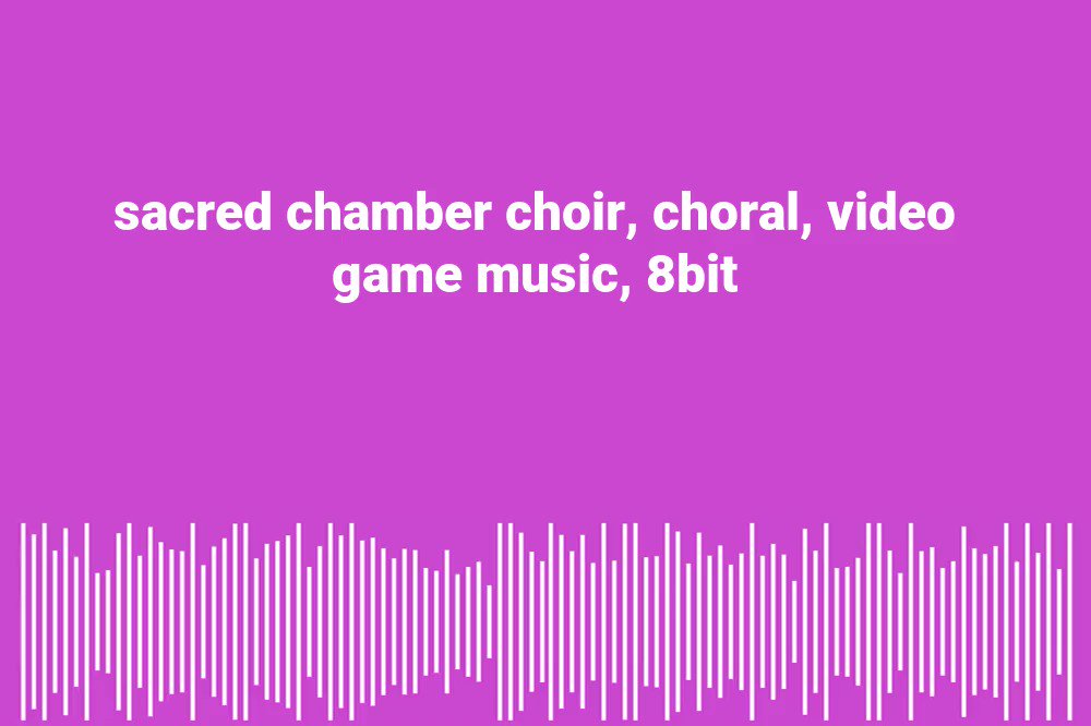 Fine-tuning MusicGen: Chamber Choir Meets Video Game Music
