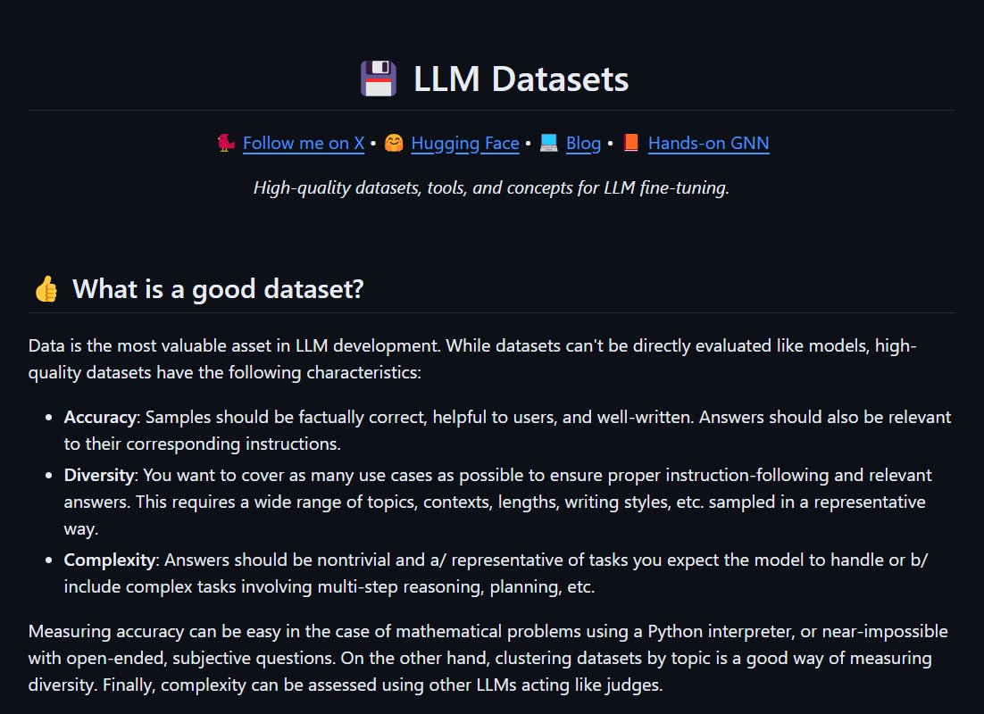 LLM Datasets Project Reaches 1000 Stars Milestone