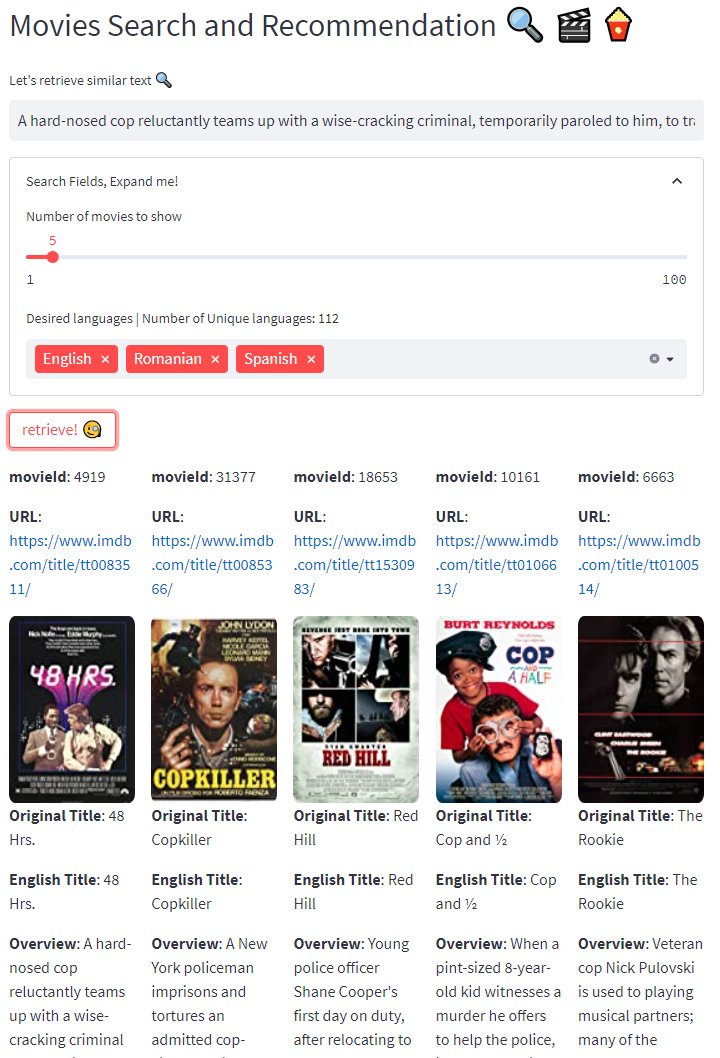 Cohere Multilingual Models Power Interactive Movie Discovery App