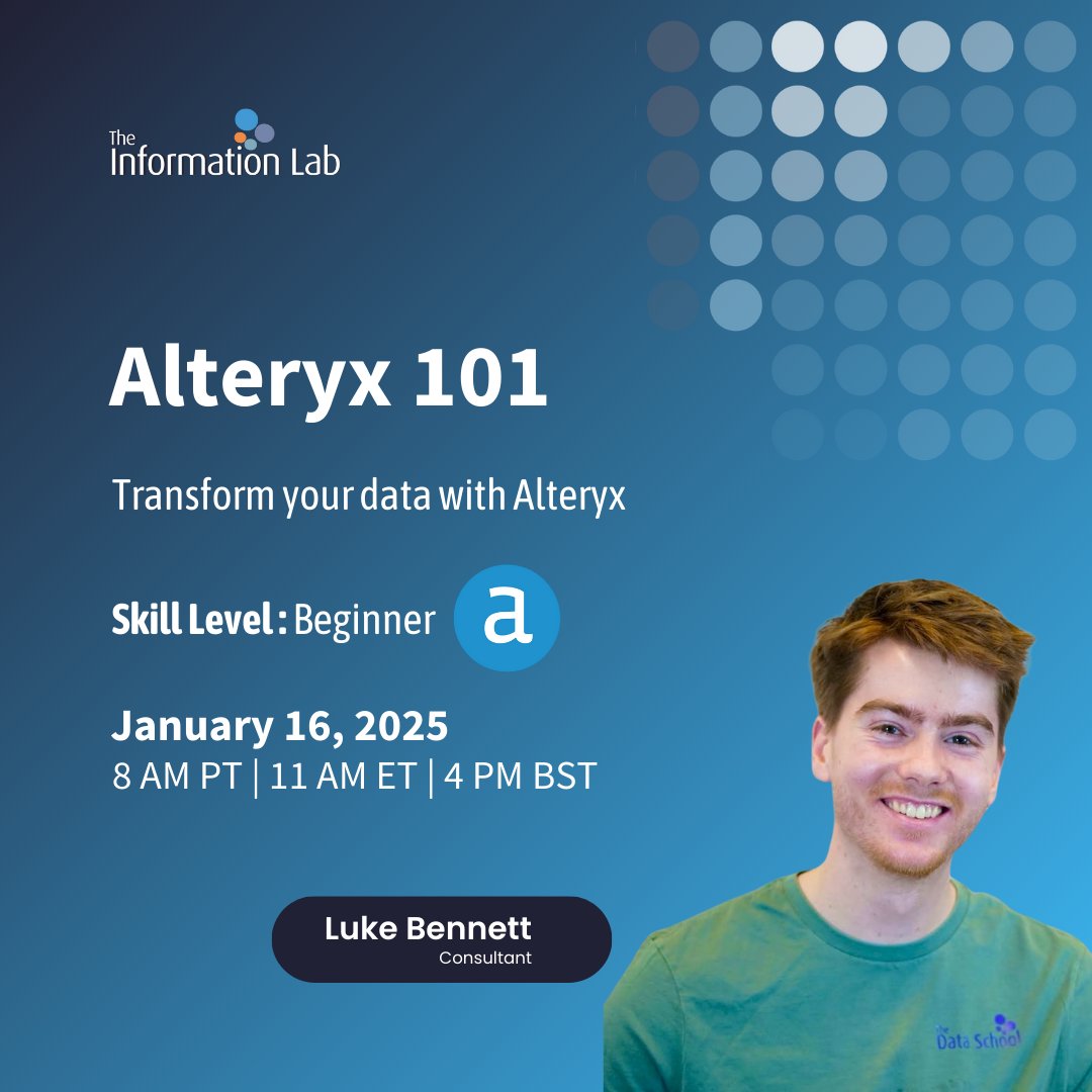 Alteryx Workshop: Master Data Analytics Workflows in 2025
