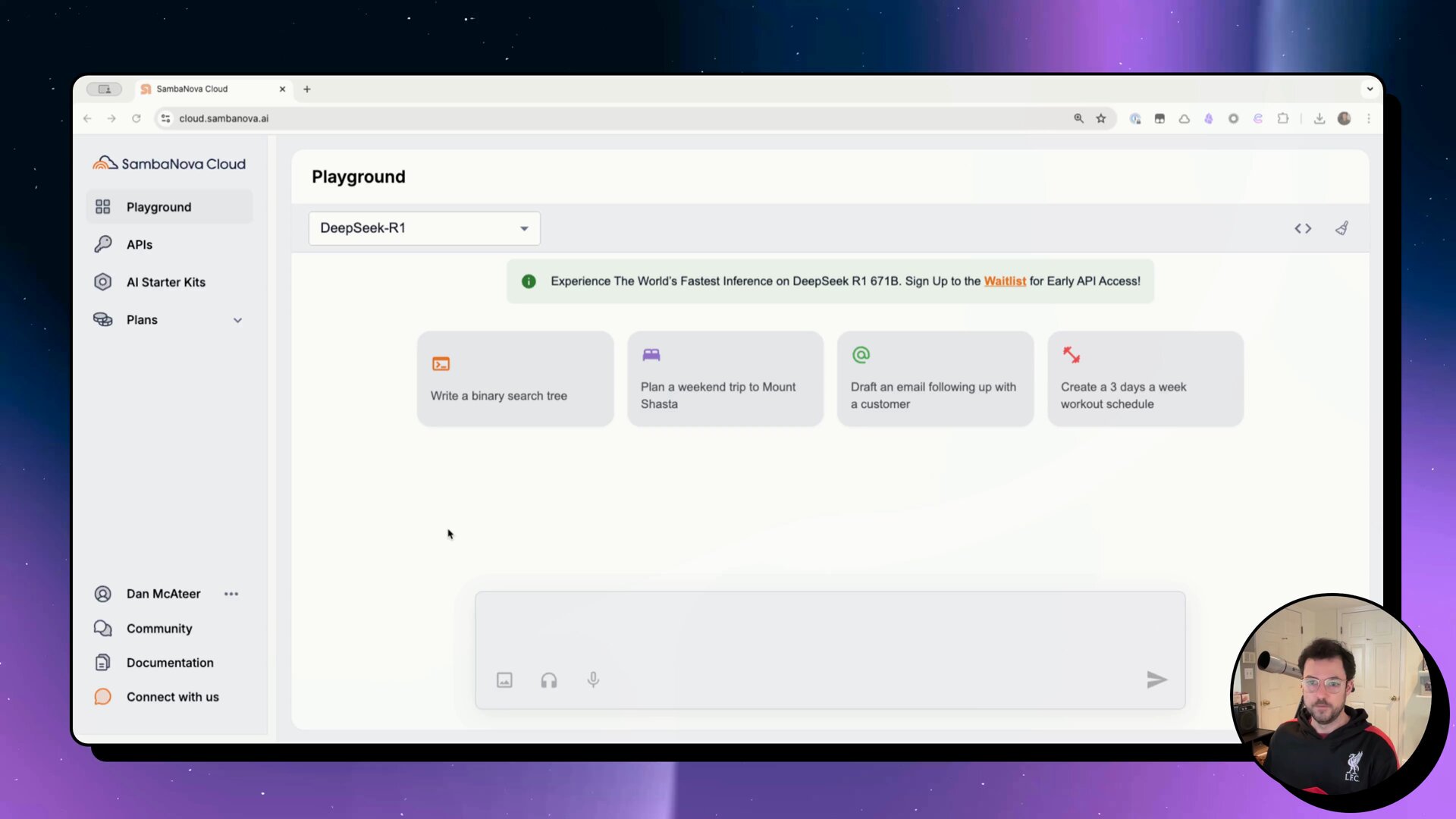 DeepSeek-R1 671B Now Available on SambaNova Cloud