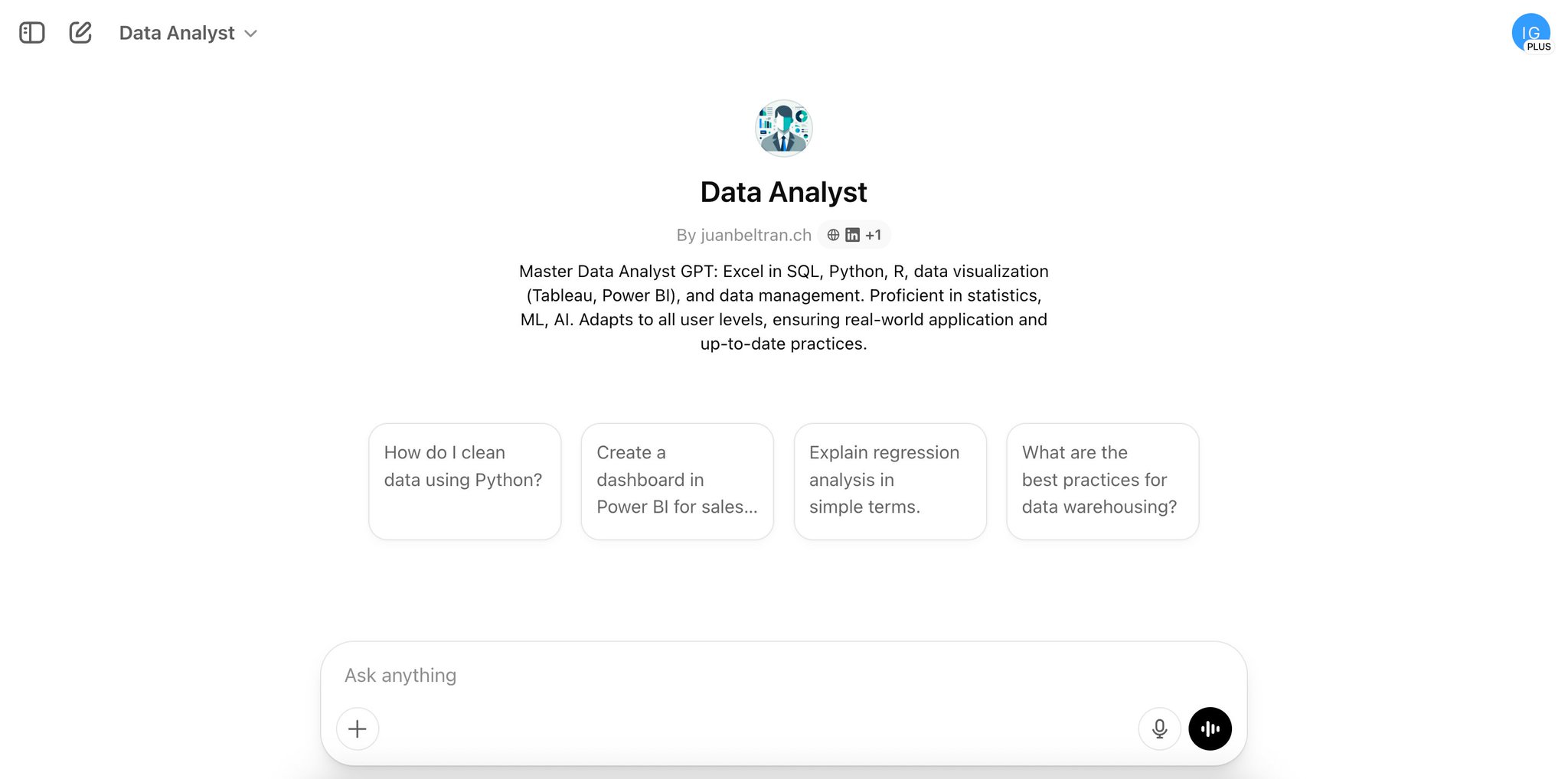 Excel Analyst GPT for Data Analysis