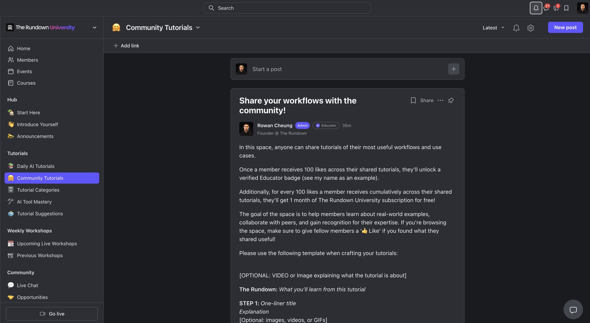 Community Tutorials: Members Share AI Use Cases Together