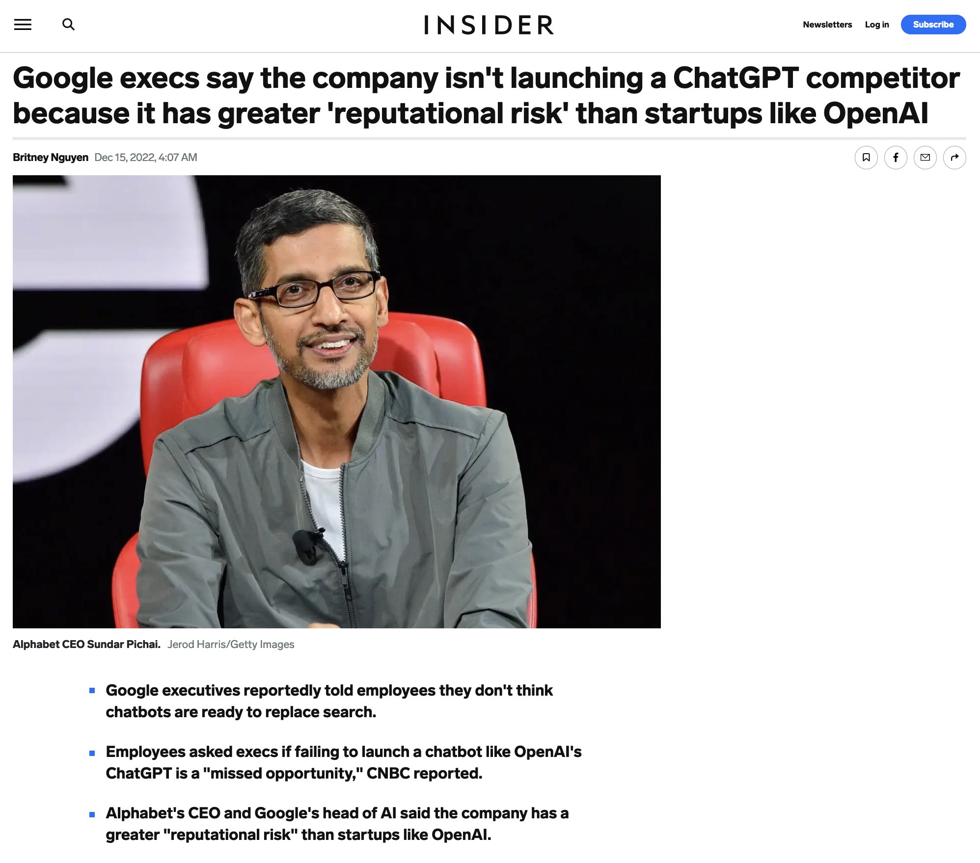 Google’s R&D Innovation Hindered by Red Team Dominance