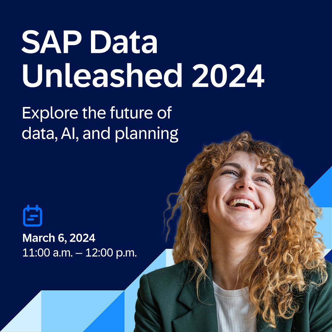 SAP Data Unleashed: Free Virtual Event on Data Analytics