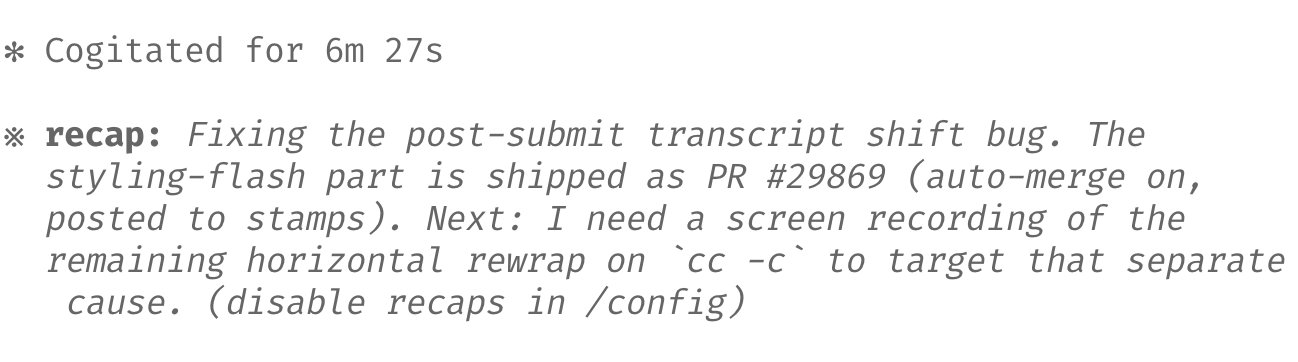 Recaps Feature Ships for Agent Session Continuity