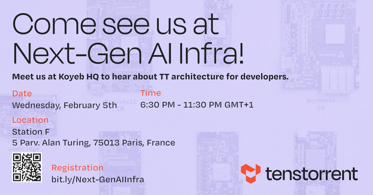 Tenstorrent Architecture Workshop for Developers in Paris