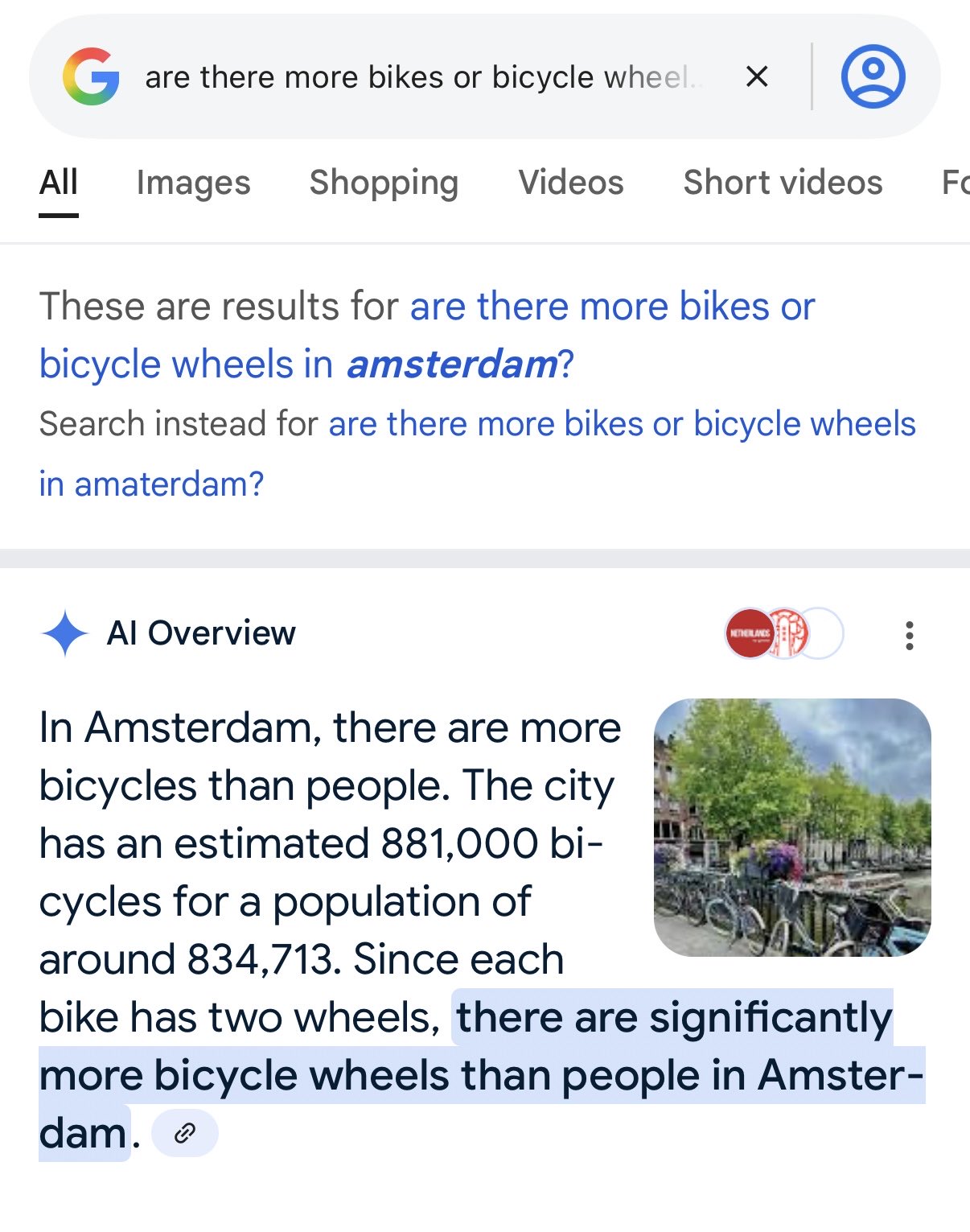 Google’s Stochastic Behavior: Unexpected Results in Search