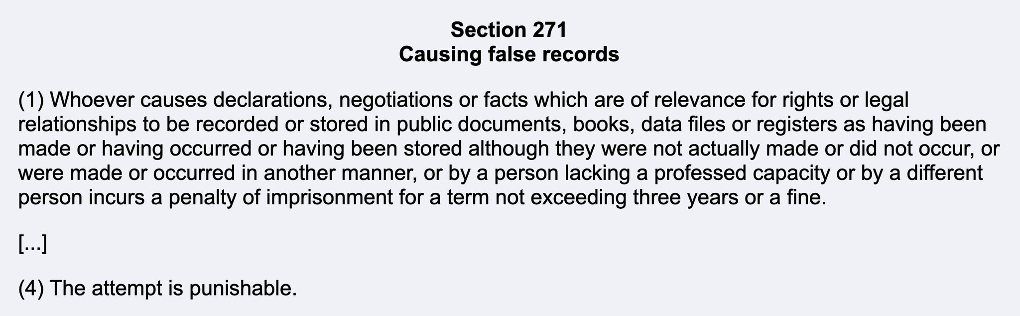 German Criminal Code Liability for AI Systems Omission