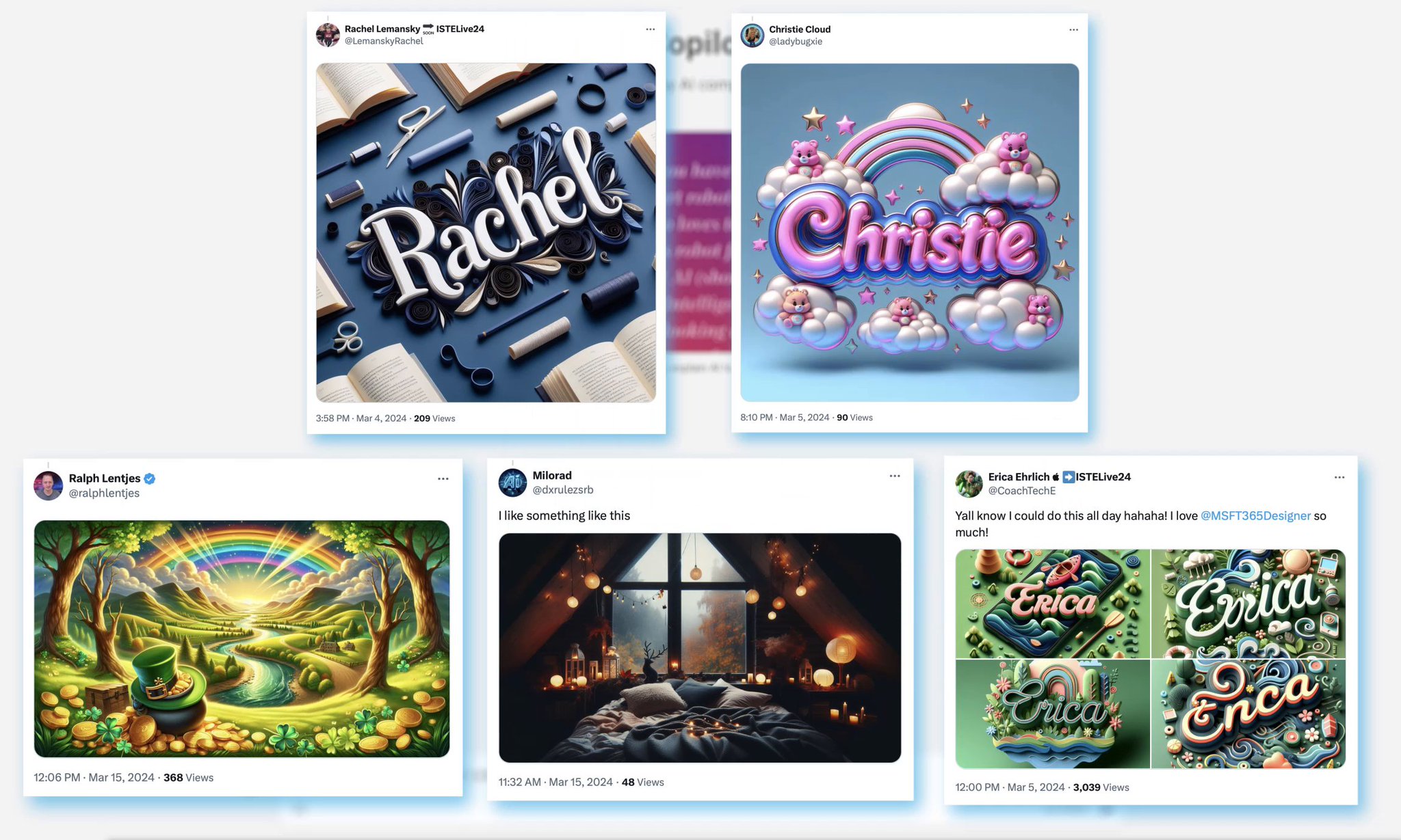 Try Designer AI tool and share your creations
