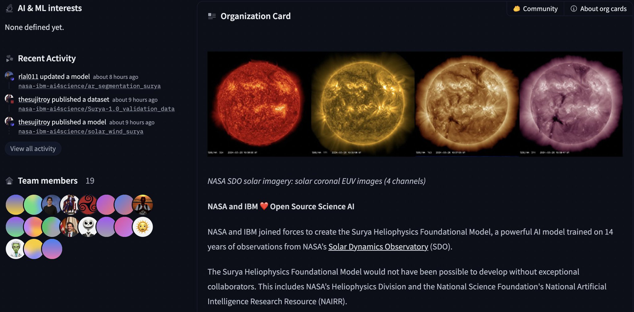 IBM NASA Launch Surya Open-Source Heliophysics AI Model