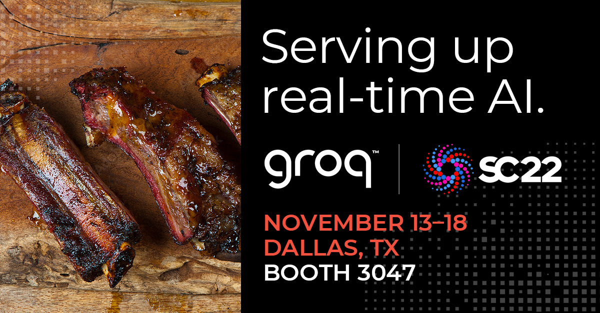 Groq Showcases Compiler, Developer Tools, and RealScale at Supercomputing