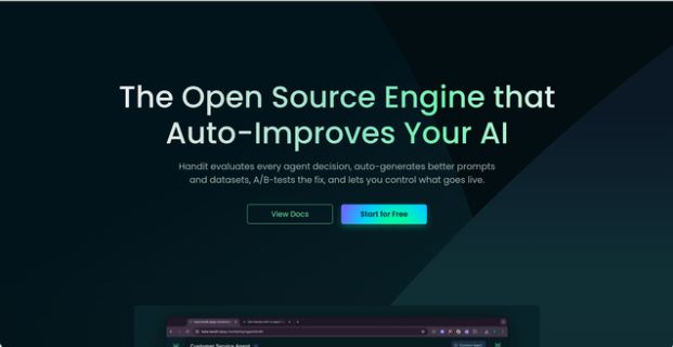 Handit AI: Self-Optimizing AI Agents with Real-Time Monitoring