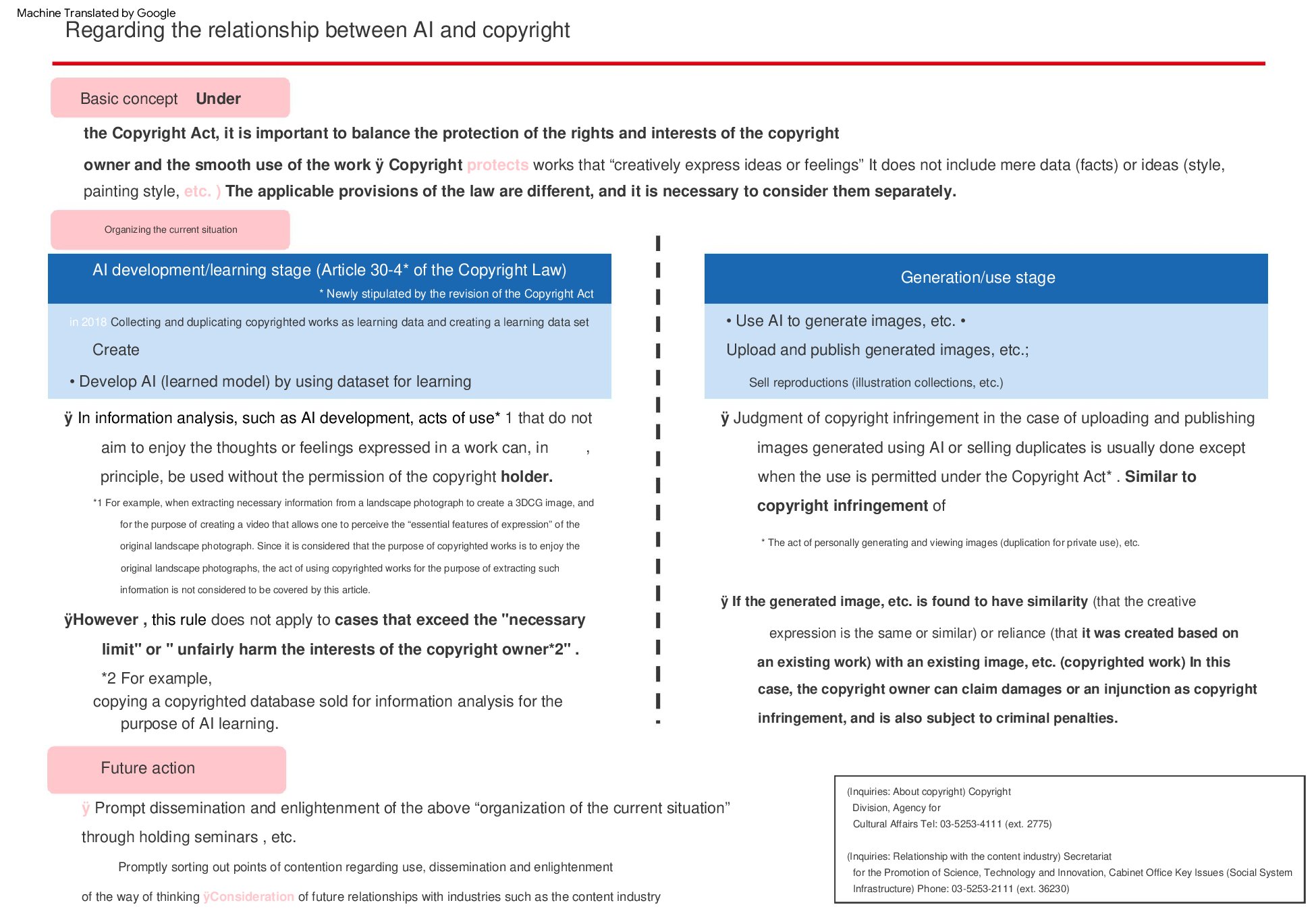 Expert positioning and government policy subtlety in AI debate