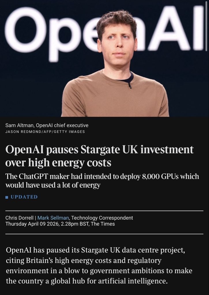 Britain needs cheap power for compute sovereignty and economic competitiveness