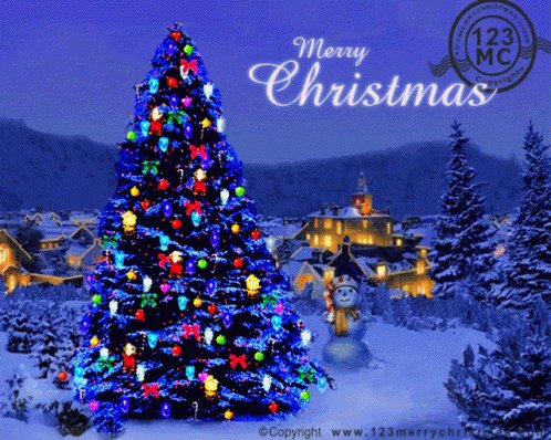 Harold Sinnott wishes Jim Harris Merry Christmas with tech hashtags