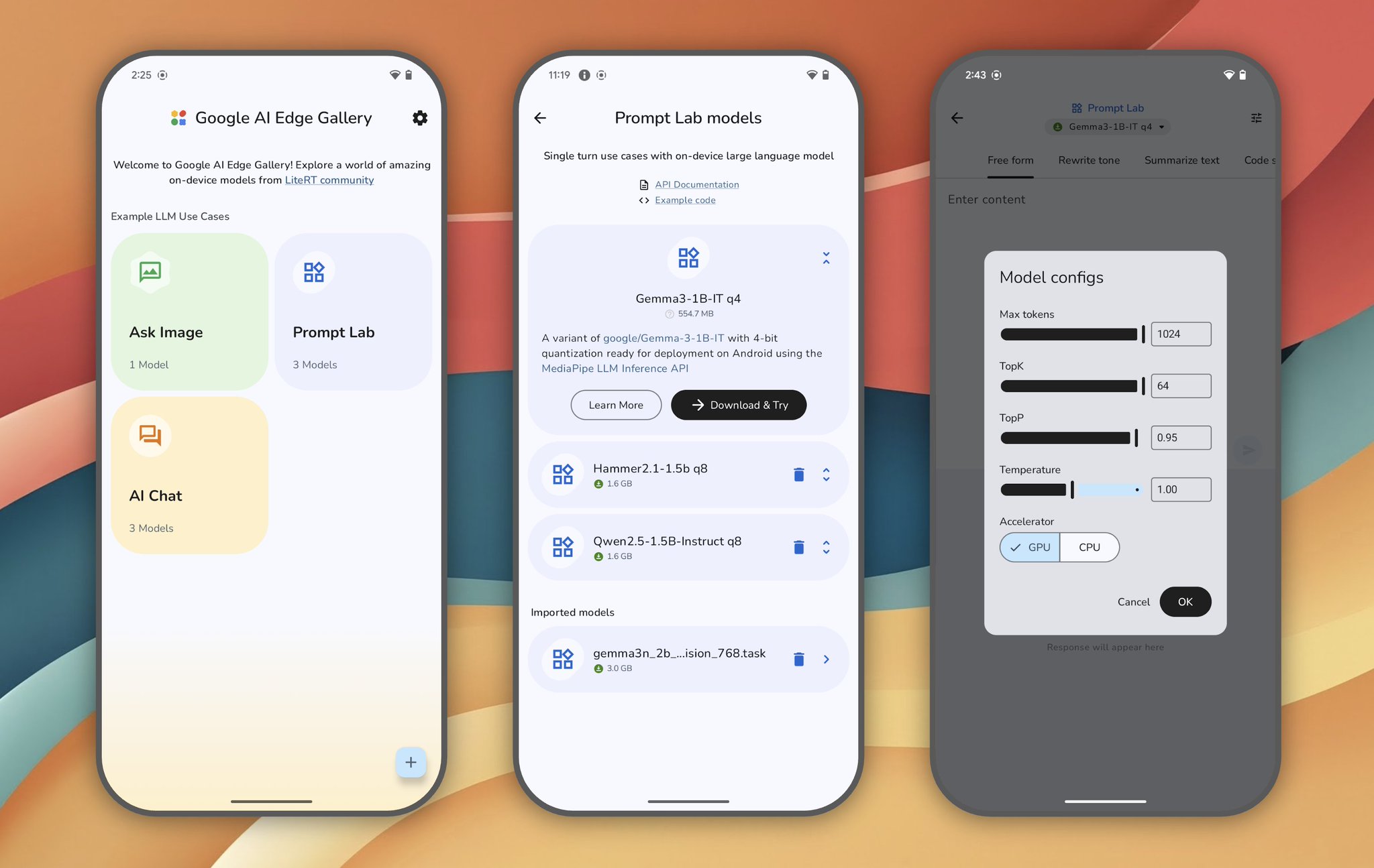 Google’s Open-Source App for Local Android Models