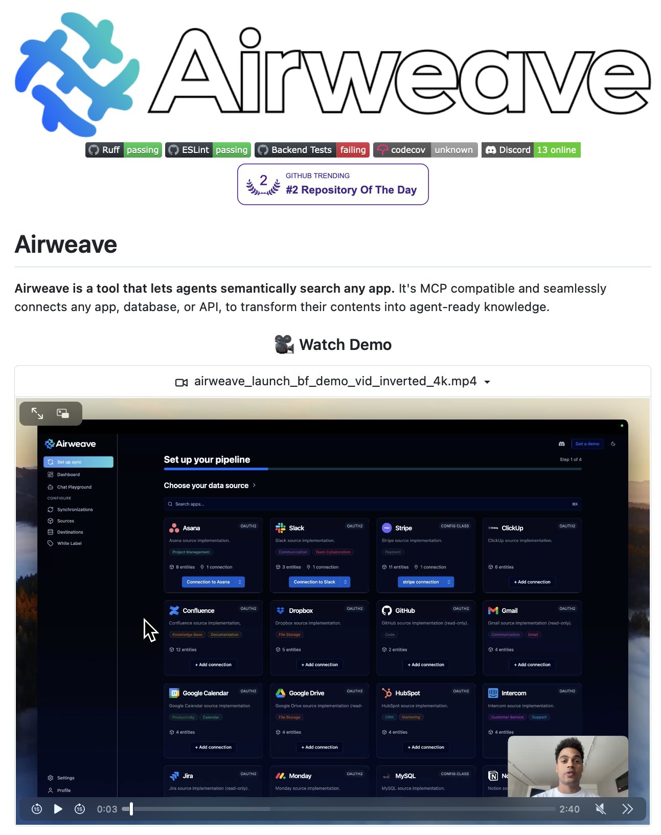 Airweave: Open-Source Tool for Agent Data Retrieval