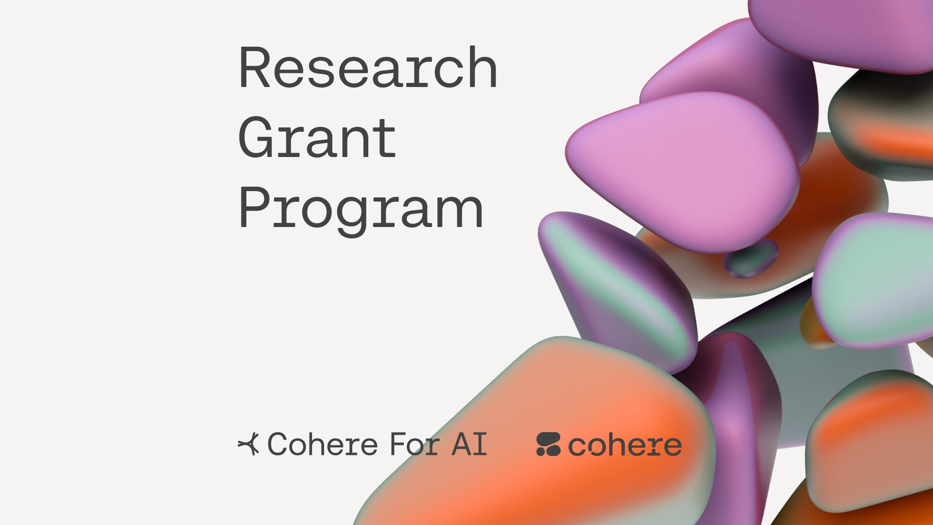 Cohere Launches AI Research Grant Program for Academic Researchers