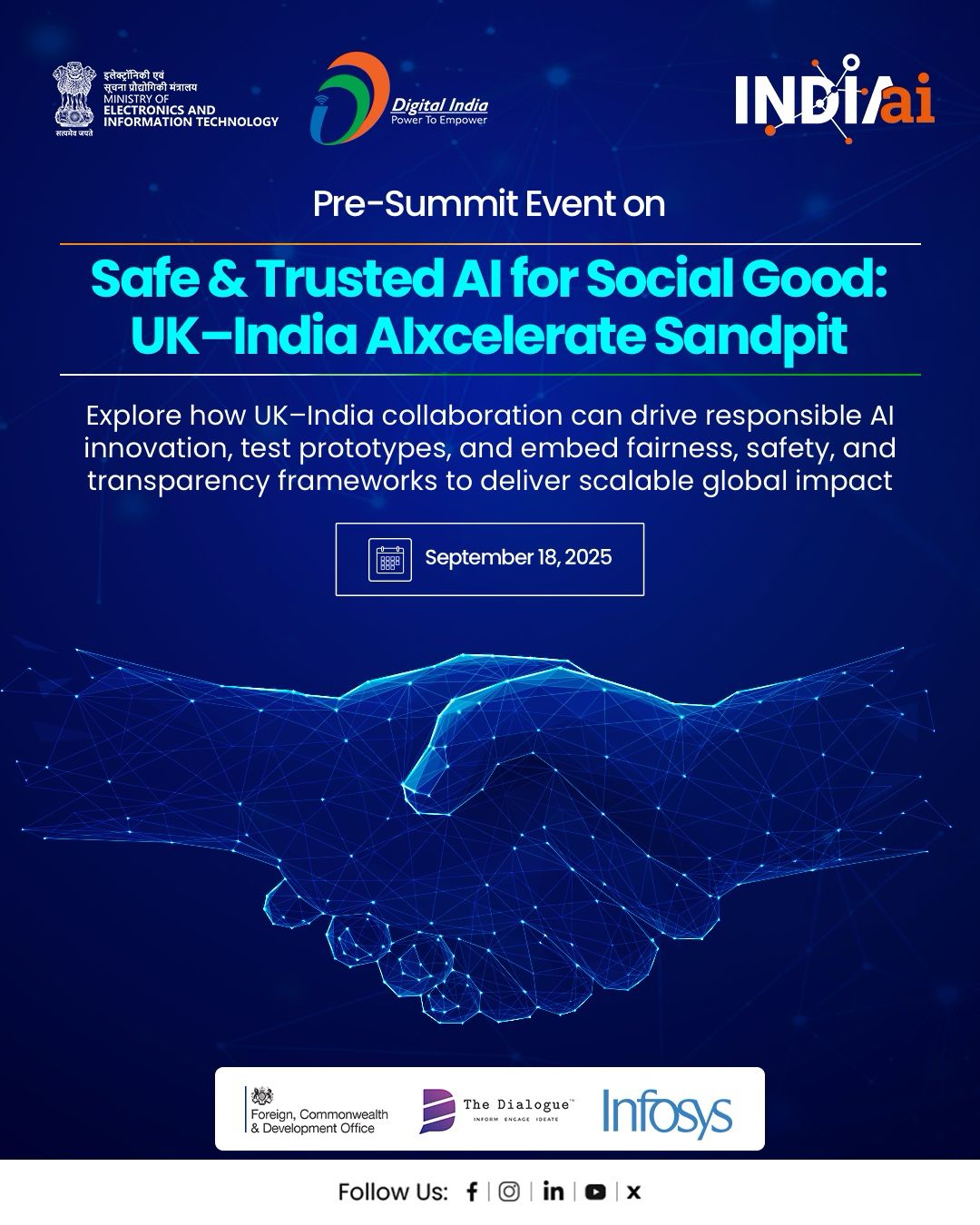 UK-India Sandpit on Safe Trusted AI for Social Good
