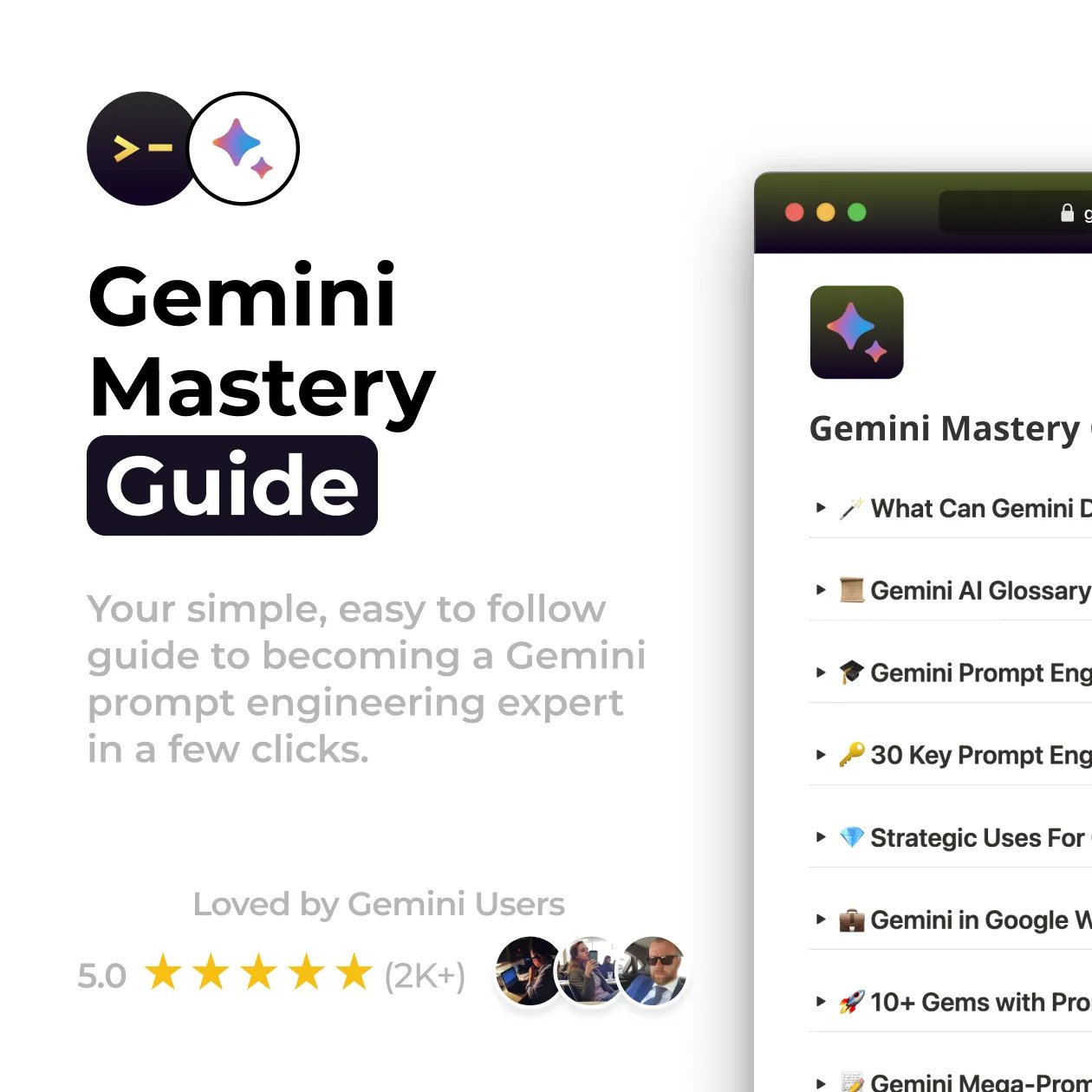 Gemini Mastery Guide: Prompt Principles, Image, Video, and Gems