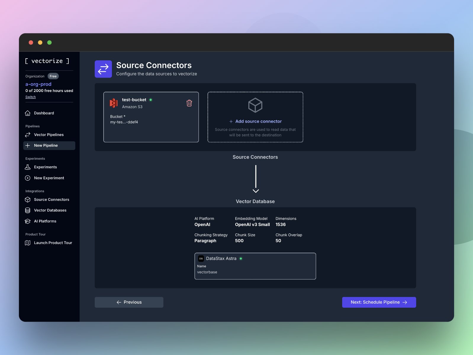 RAG Pipeline Builder Connects Cloud Data to Vector Databases
