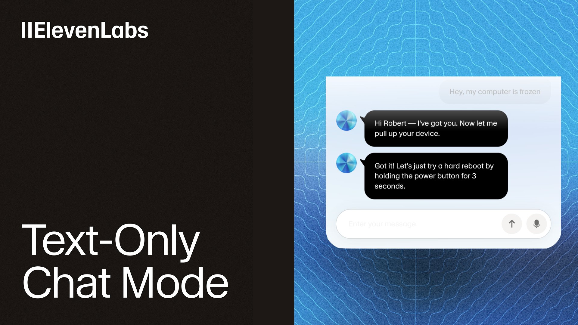 ElevenLabs Launches Text-Only Agents for Websites